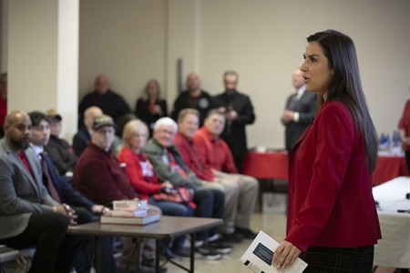 Jessica Tomalo, Program Coordinator of the Morris County Veterans Services Office.