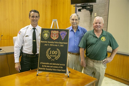 Chief Caggiano, former Chief DeBacco and former Chief Cook.