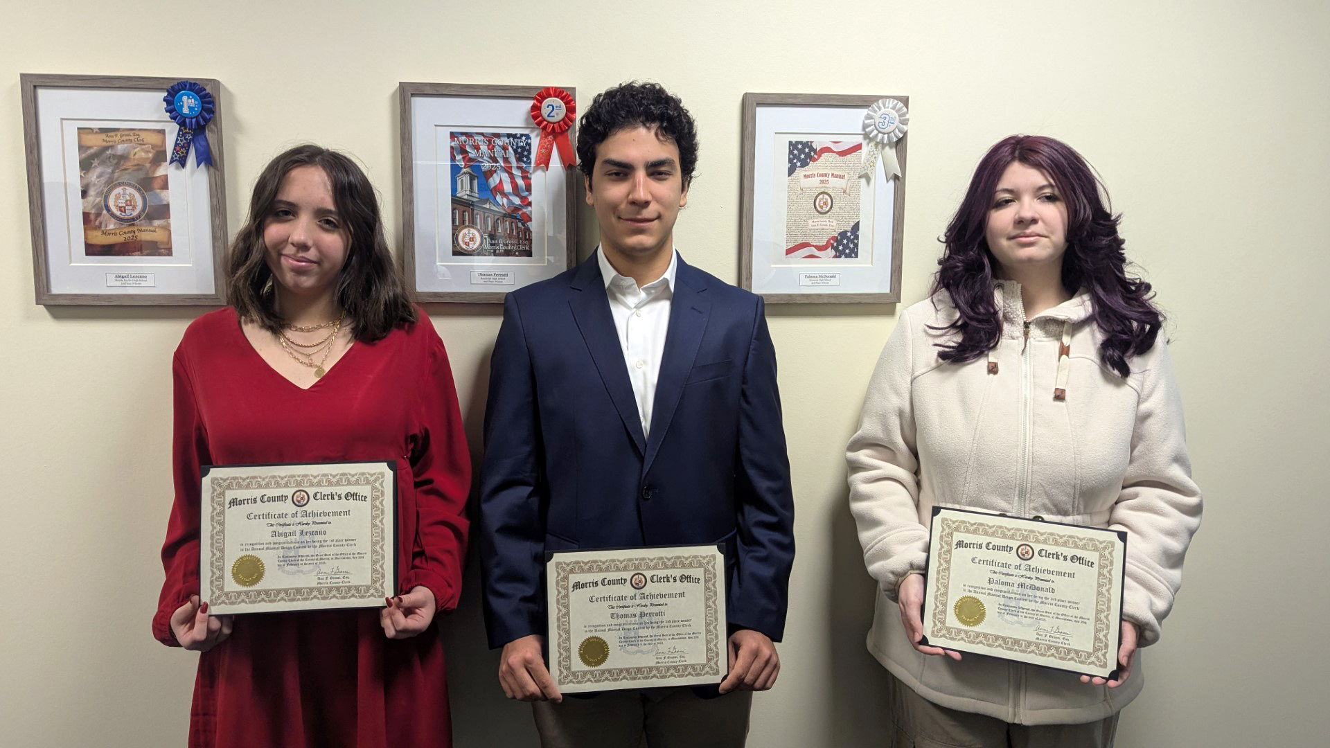 2025 Morris County Manual Cover Contest Winners Announced