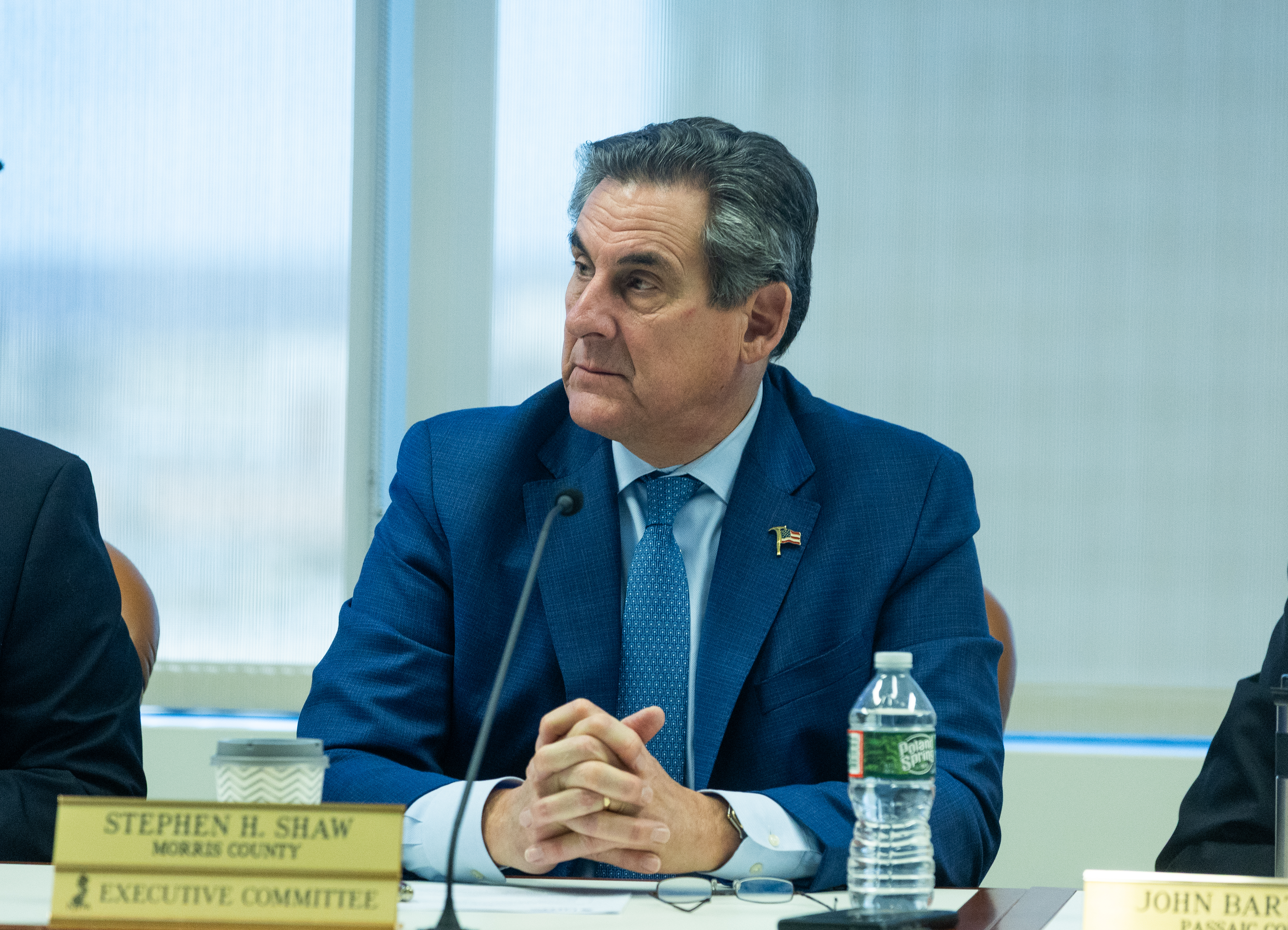 Shaw at NJTPA Meeting