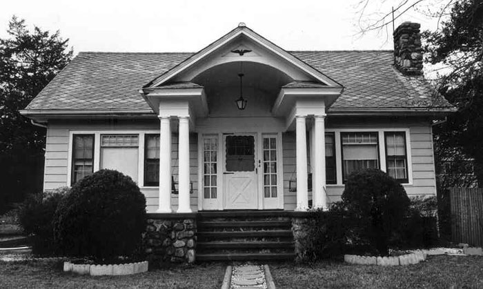 Photograph of a catalog home
