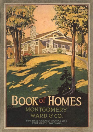 Montgomery Ward & Co. Book of Homes book cover