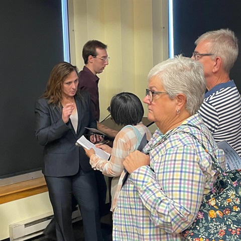 Heather Speaking to Audience Member at Morris County Library.jpg