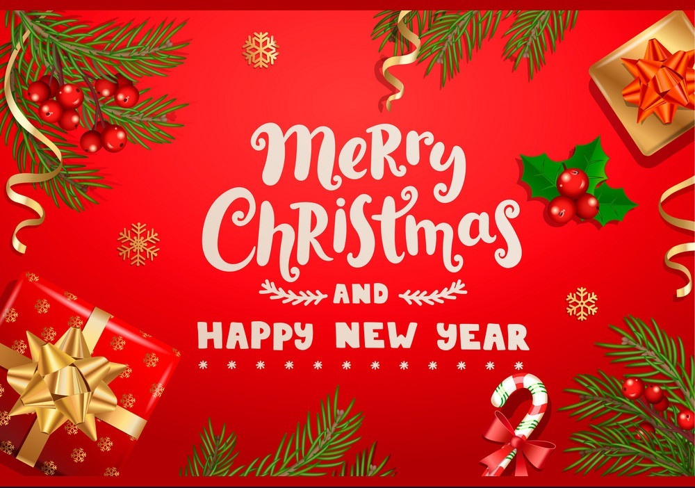 Merry Christmas and a Happy New Year Message