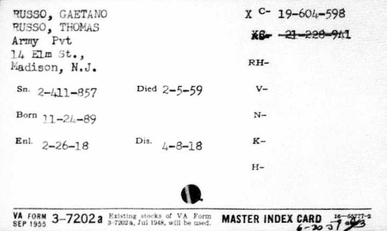 Gaetano Russo Veteran Index.jpg