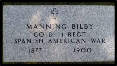 Bilby's gravestone