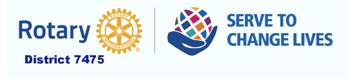 Rotary District 7475 - Serve to Change Lives