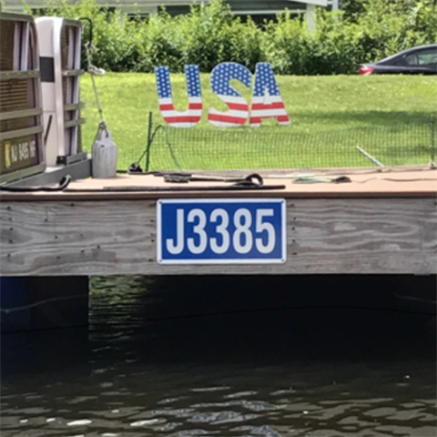 Dock number gives a lake address