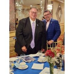 (L-R) Bill Schievella and State Senator Anthony M. Bucco