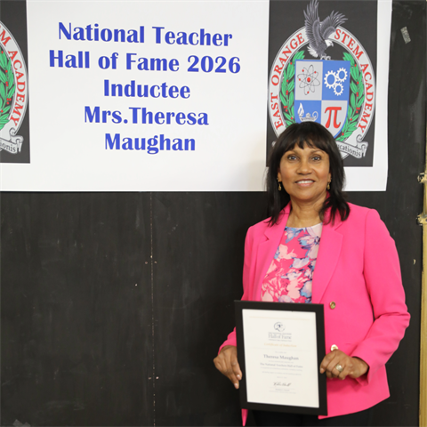 Theresa Maughan, a member of the Morris County Human Relations Commission Education Committee and New Jersey’s 2022, Teacher of the Year