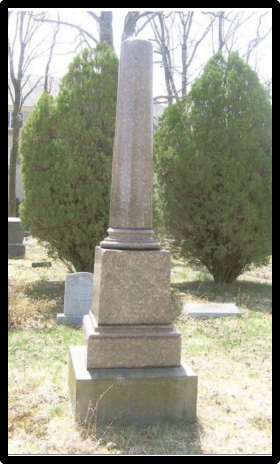 Jenkins' gravestone