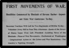 First Movements of War