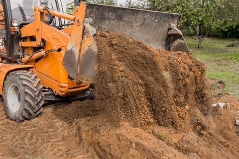 Stock pic of machinery and dirt