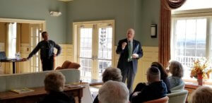 Morris County Sheriff James M. Gannon at Nolan's Ridge