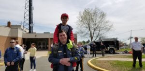 Morris County Sheriff's Office Sergeant Mike Turkot and his son