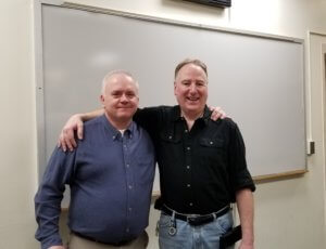Morris County Sheriff's Office Bureau of Corrections Captains James Janzen and Robert McCaffrey