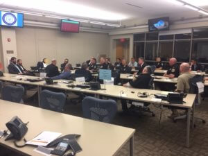 Morris County Sheriff James M. Gannon, Morris County Prosecutor Fredric M. Knapp and Morris County Police Chiefs met earlier this summer with Jewish leaders of Chabad Centers to have a dialogue about security concerns and harmonious involvement with neighbors and the community. 