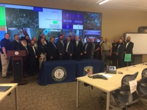 Morris County Sheriff James M. Gannon, Morris County Prosecutor Fredric M. Knapp and Morris County Police Chiefs met earlier this summer with Jewish leaders of Chabad Centers to start a dialogue about security concerns and community goals. 