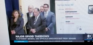 Morris County Sheriff James M. Gannon at a press conference