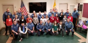 Morris County Sheriff and Corrections Officers who have volunteered to be youth mentors through Big Brothers/Big Sisters with their "Littles" on January 15, 2020.