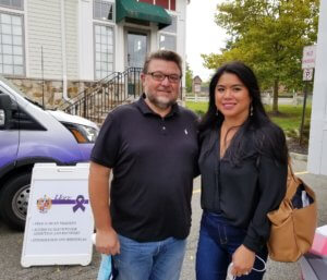 Mark and Maria Broadhurst, founders of Joshua's Peace, in memory of their late son, Joshua, who died on Dec. 6, 2019 of an accidental overdose.