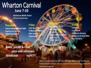 Wharton Carnival flyer