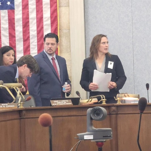 Surrogate Darling at New Jersey Statehouse
