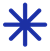 blue asterisk