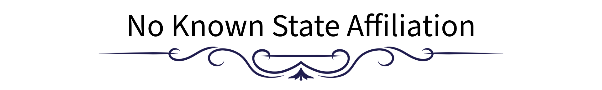 No Know State