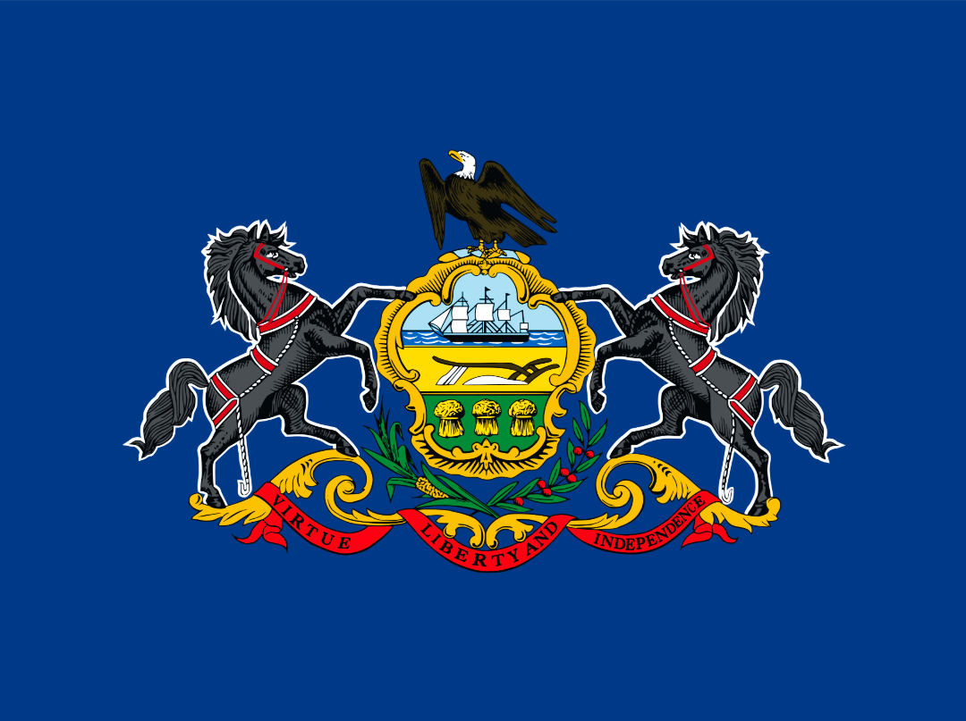 Pennsylvania flag