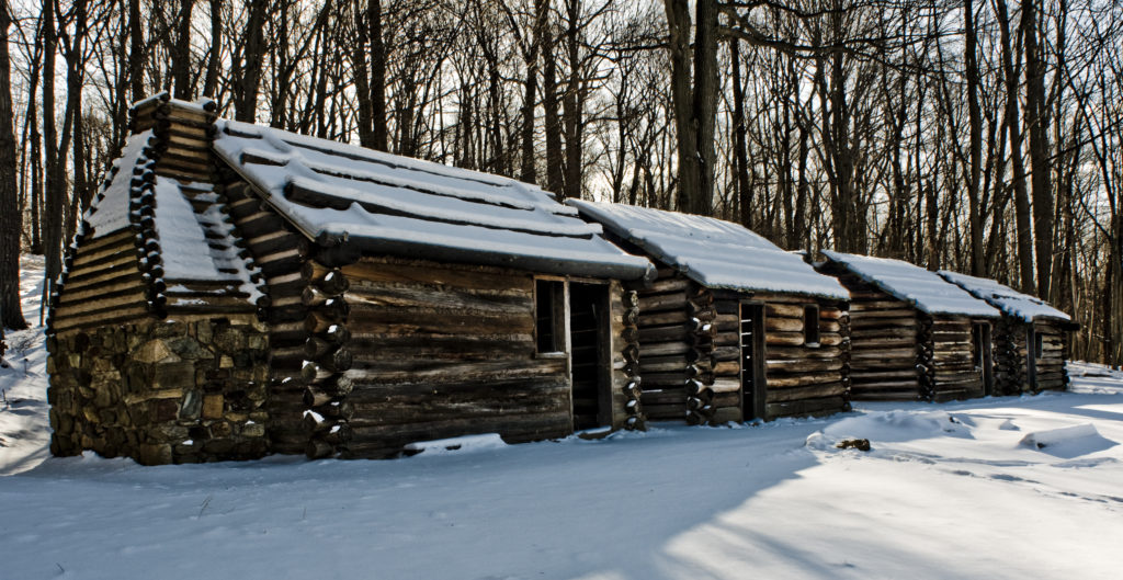Soldiers Huts Jockey Hollow Morristown National Historical Park