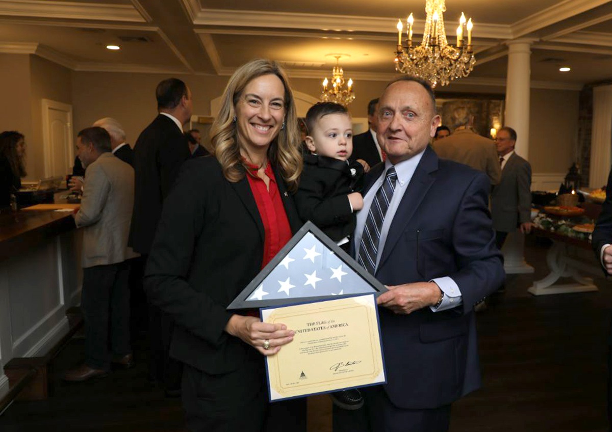 Rep Sherrill with John Bonanni and grandson