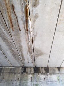 (l/r) photos show underside deterioration