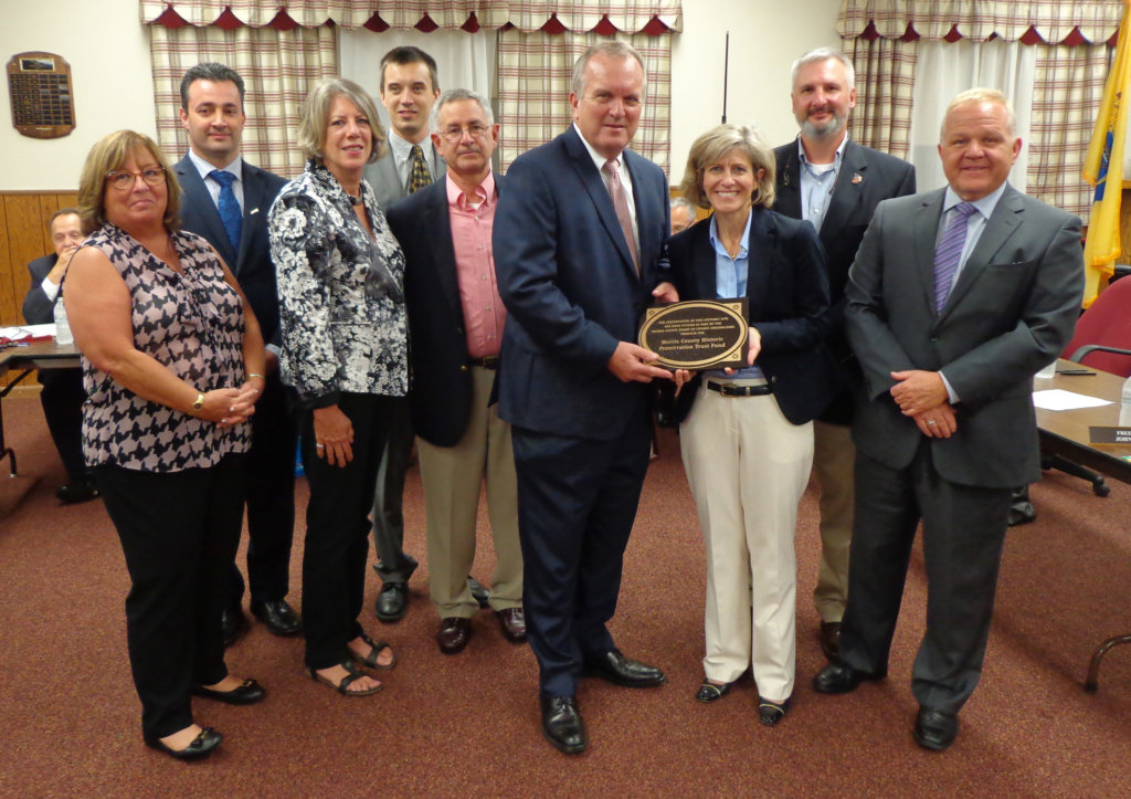 Freeholders award historic marker for Phoenix House project to Mendham Mayor Neil Henry