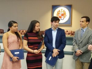 photo: (l/r) Harty, Donahue, Alzubi, and Lou Miller