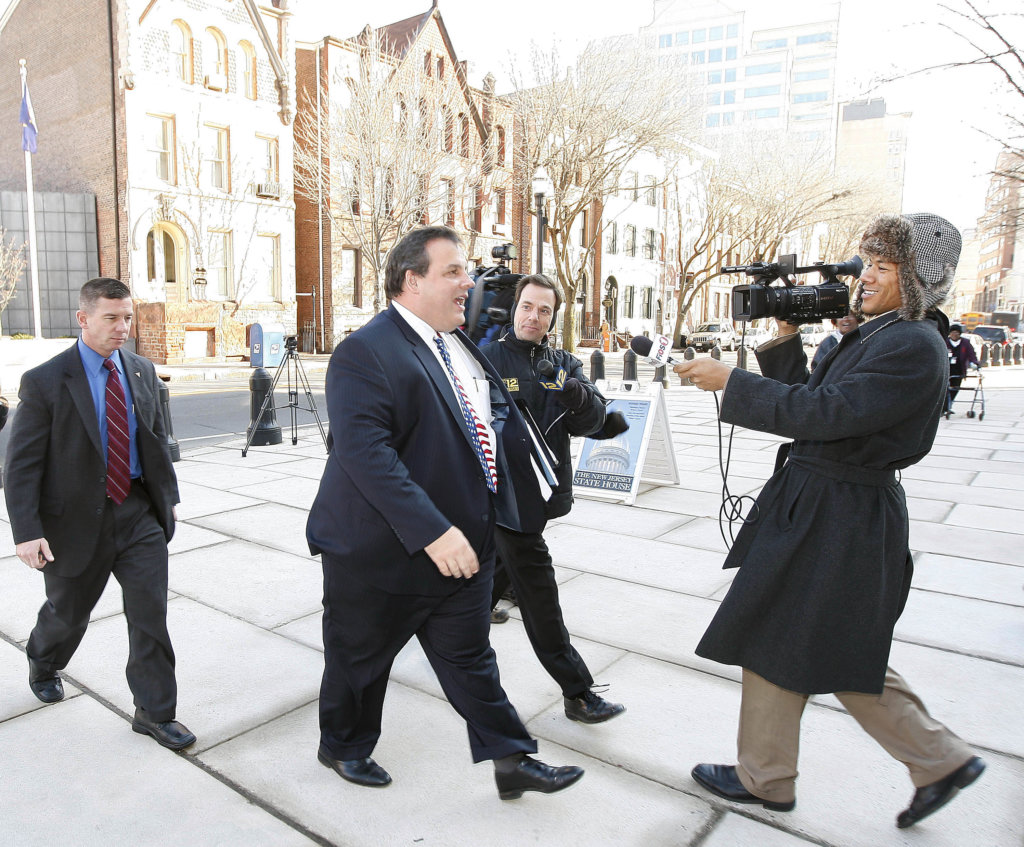 photo of Gov. Christie's First Day in Office