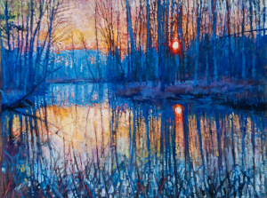 Painting entitled SwampDec10724AM