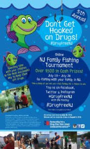 Fishing tournament flyer