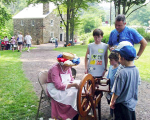 spinner in front of the mill