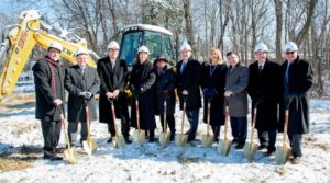 Freeholders join legislators and County College of Morris officials for 2019 groundbreaking for the new CCM Advanced Engineering and Manufacturing Center