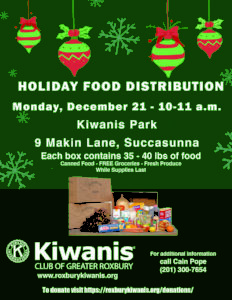 Food Distribution flyer