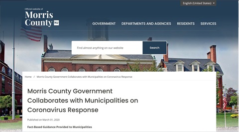 MorrisCountyNJ.gov redesigned website